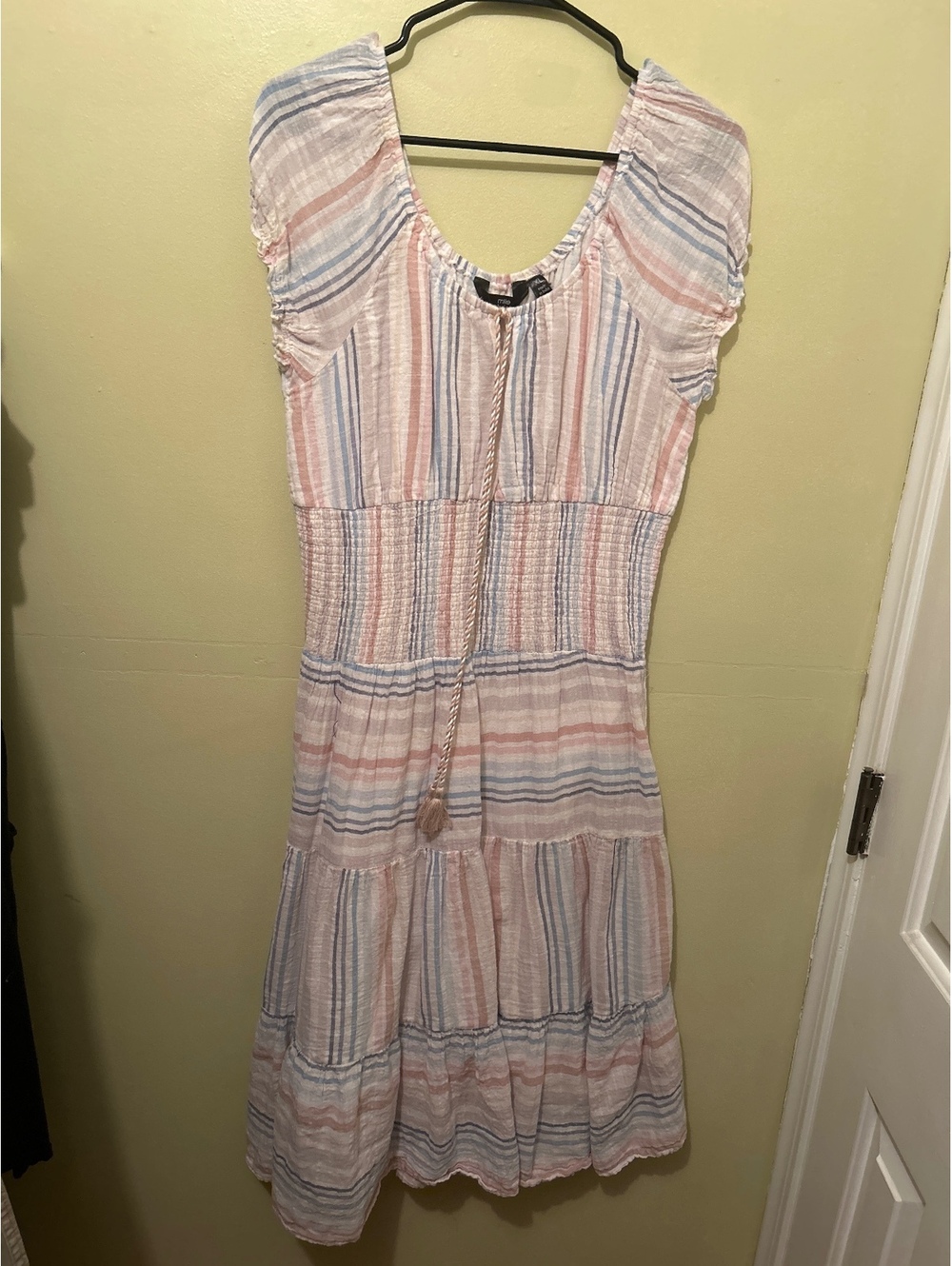 Mille Gabrielle XL Striped Casual Summer Dress